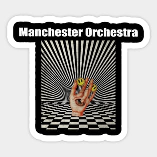 Illuminati Hand Of Manchester Orchestra Sticker